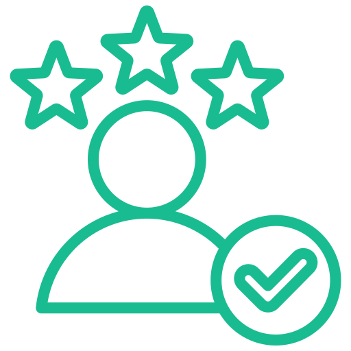 Customer satisfaction icon